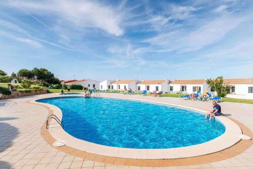 Lovely Hideaway With Pool And White Sand Beach Arenal d'en Castell Dış mekan fotoğraf